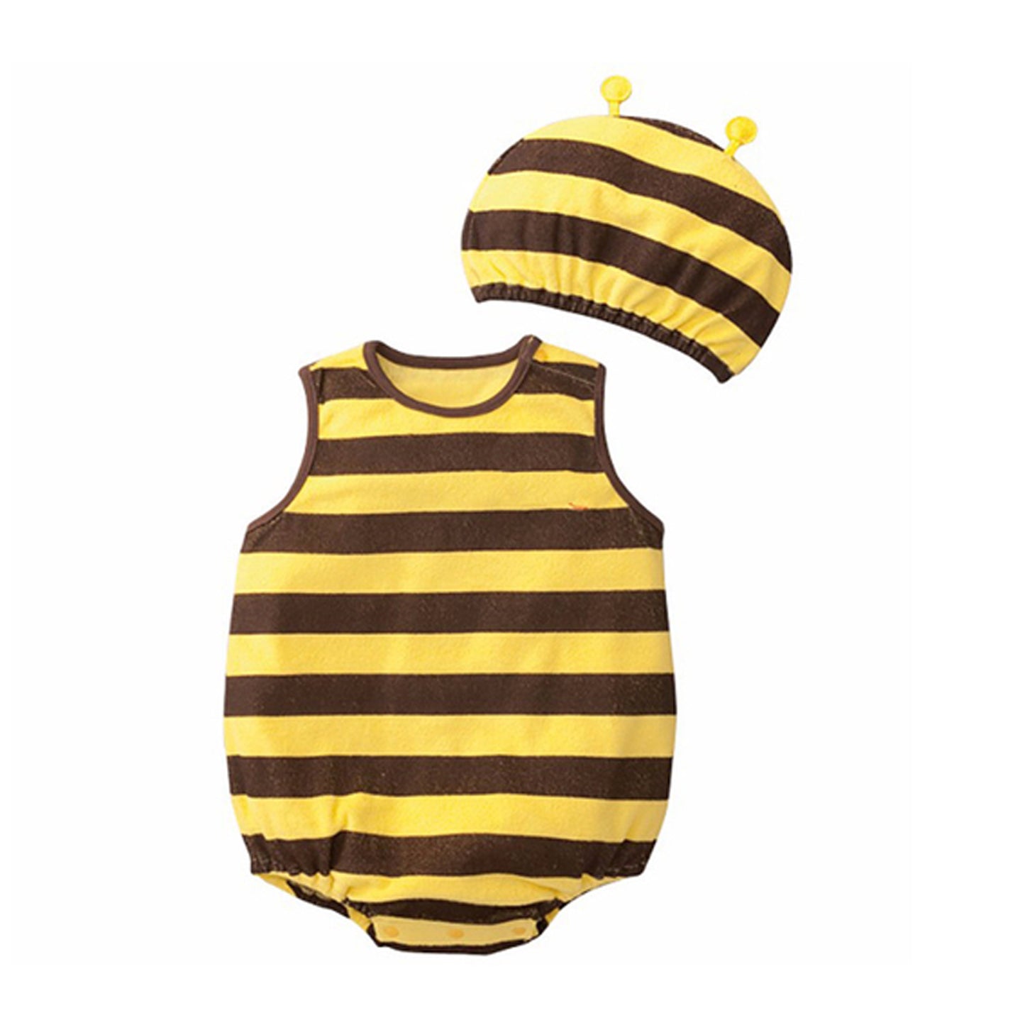 Bee Sleeveless Romper