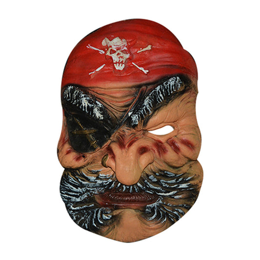 Red Old Pirate Mask