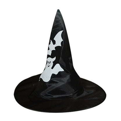Ghost Printed Witch Hat