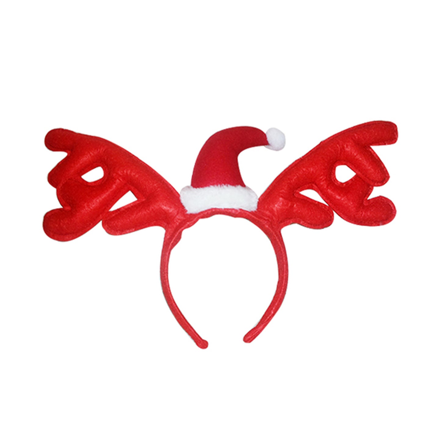 Antler Santa Hat Headband