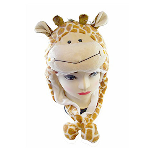 Giraffe Plush Hat