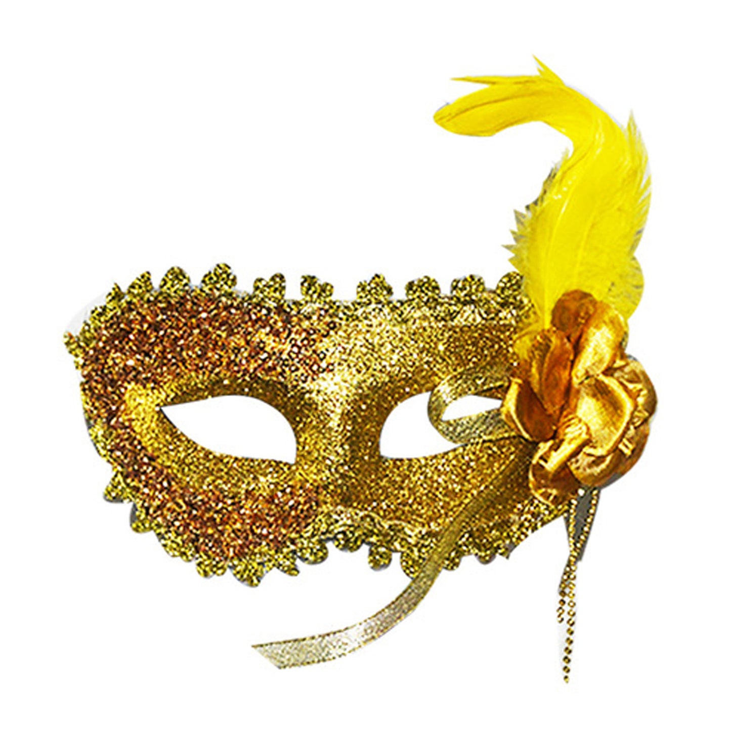 Feathered Masquerade Mask