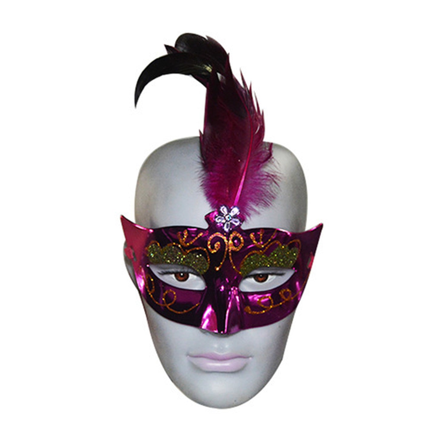 Masquerade Feather Mask