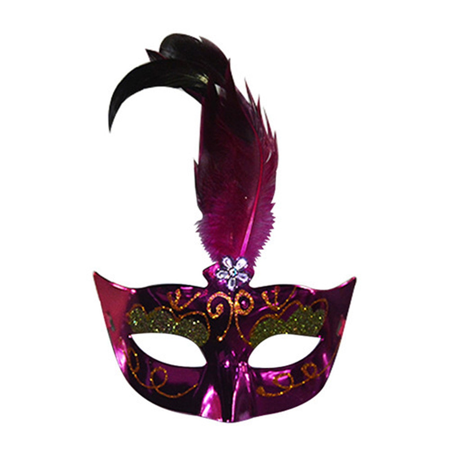 Masquerade Feather Mask