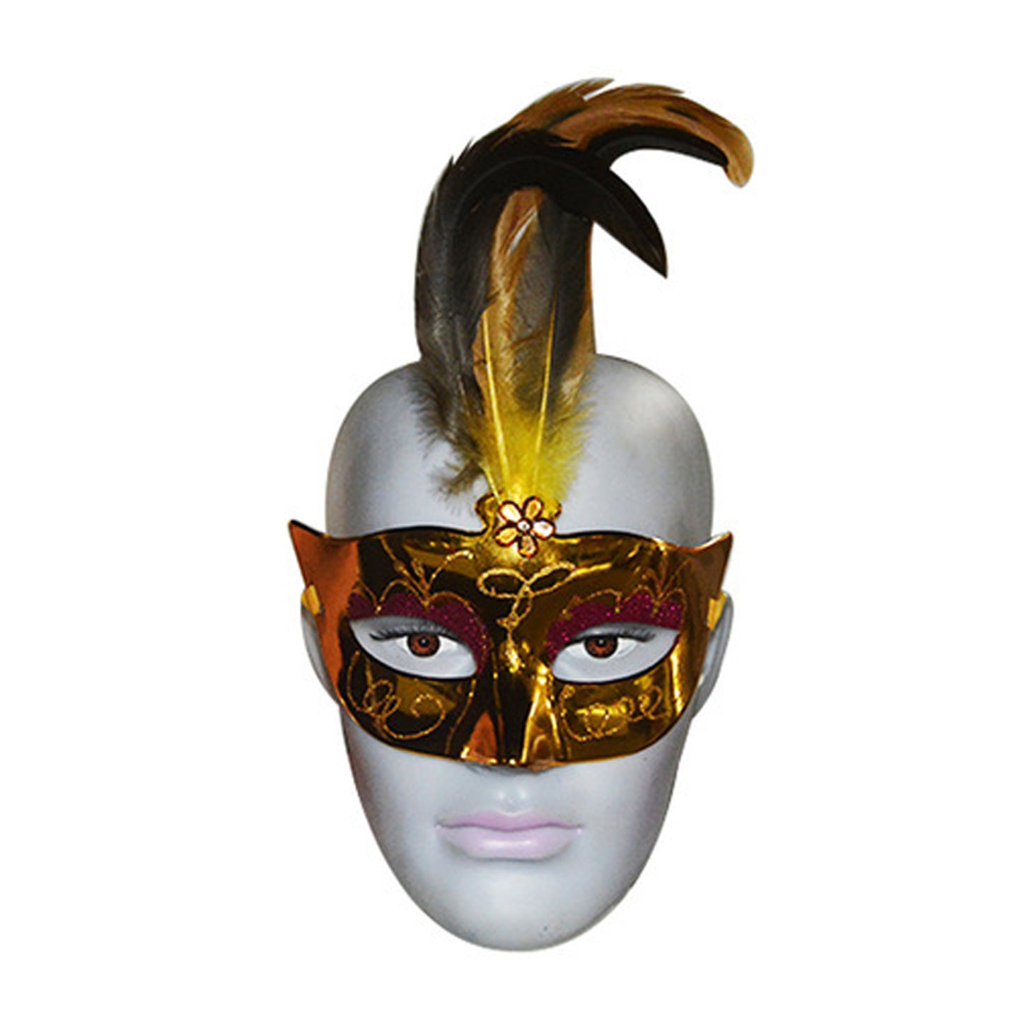 Masquerade Feather Mask