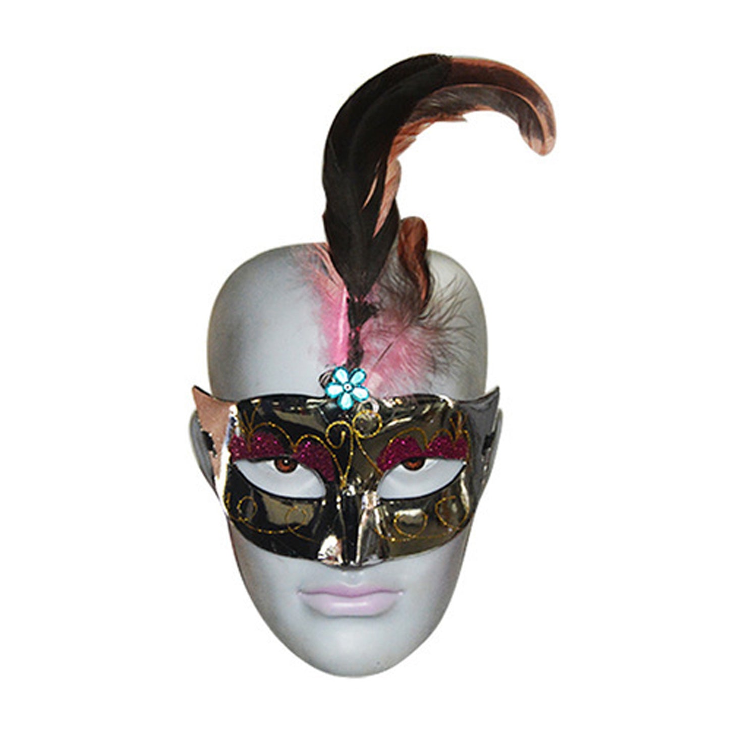 Masquerade Feather Mask