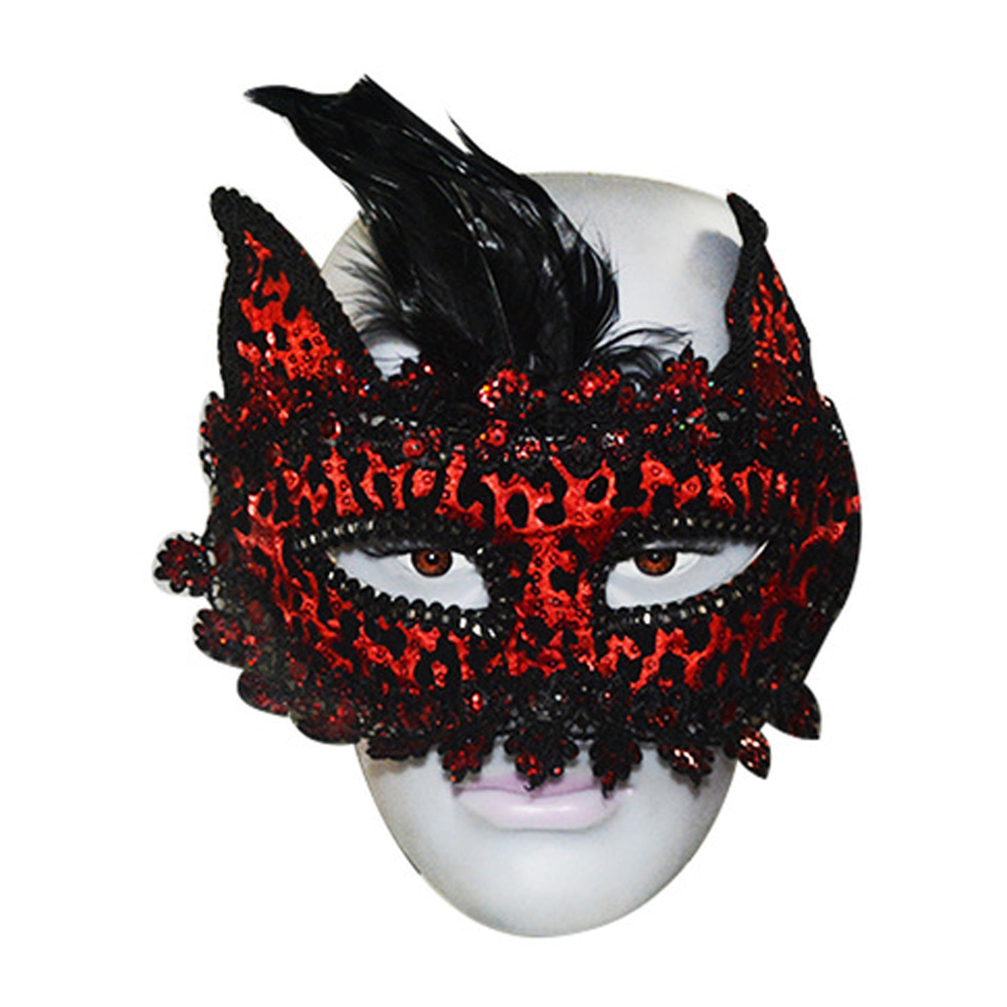 Leopard Print Masquerade Mask