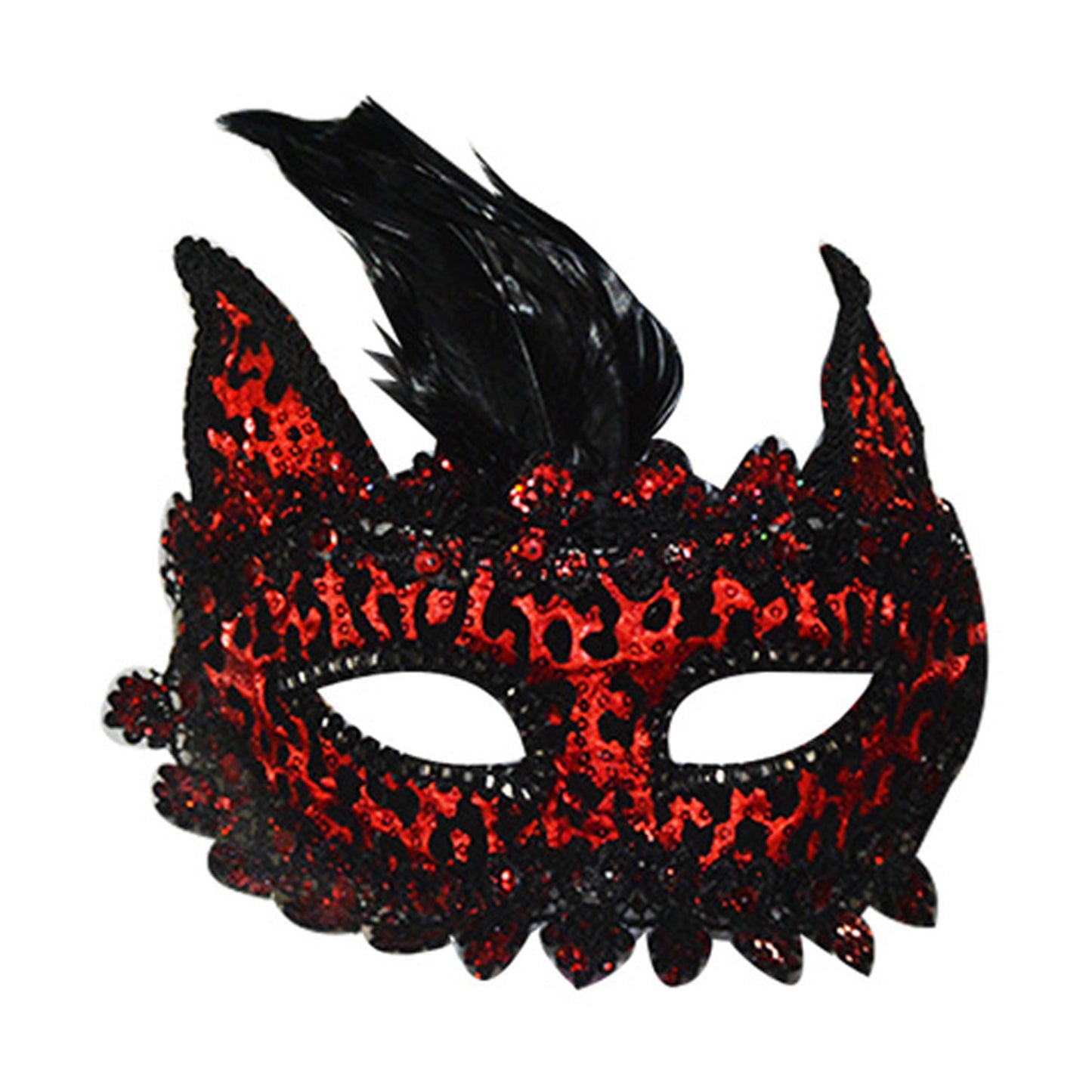 Leopard Print Masquerade Mask