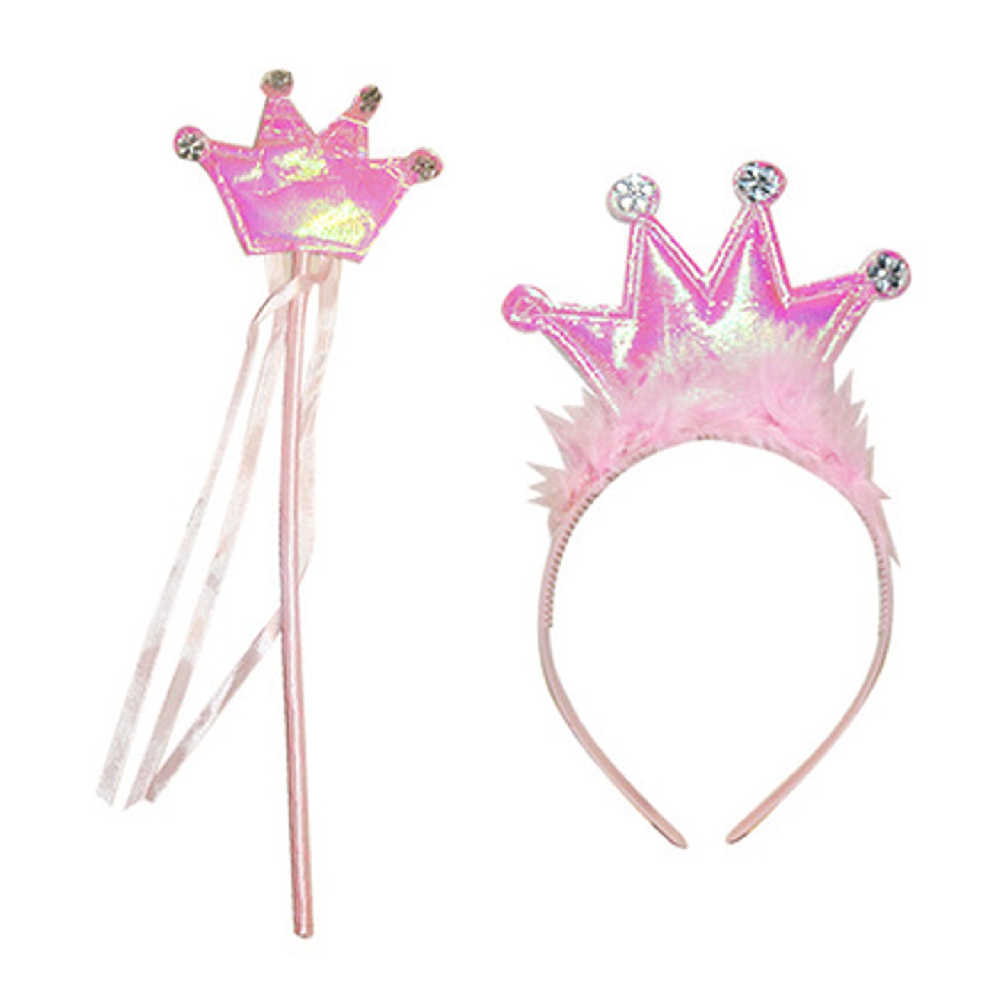 Crown Headband And Wand Set