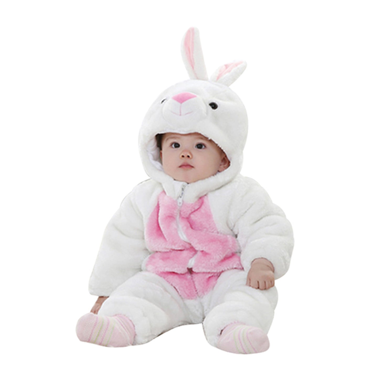 White Rabbit Hooded Jumpsuit