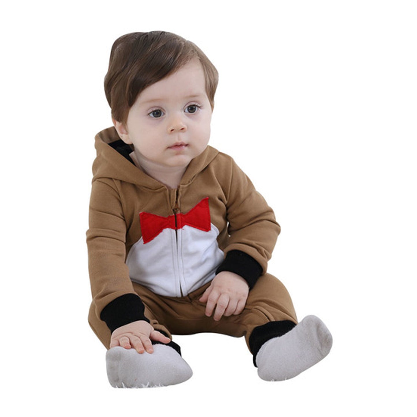 Bear Hooded Jumpsuit