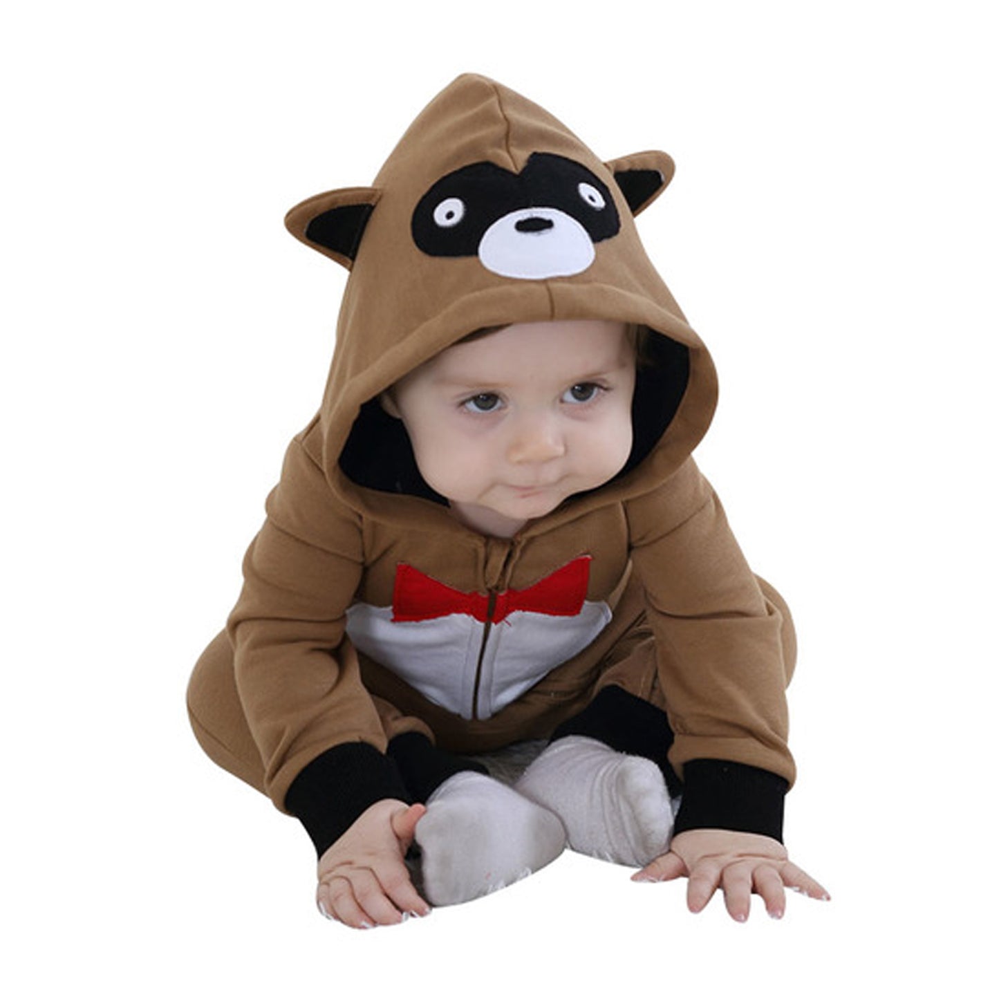 Bear Hooded Jumpsuit