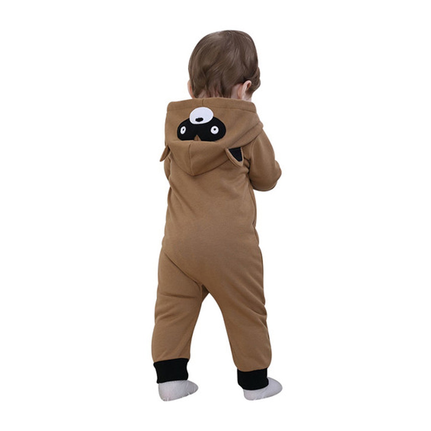 Bear Hooded Jumpsuit