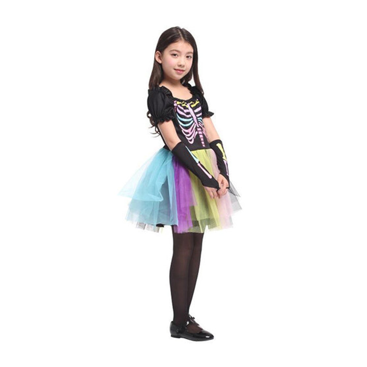 Rainbow Skeleton Tutu