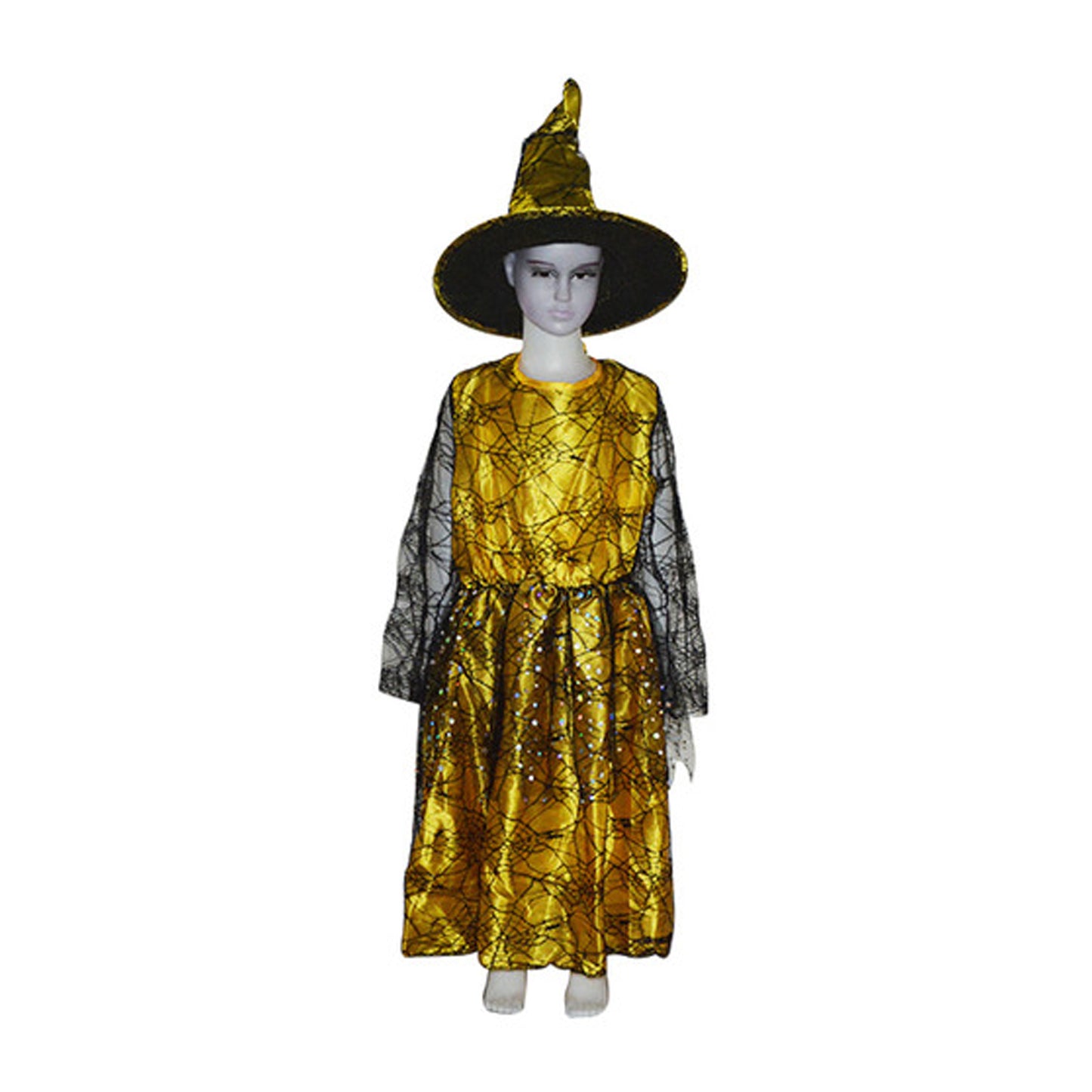Cobweb Dress Witch Kid