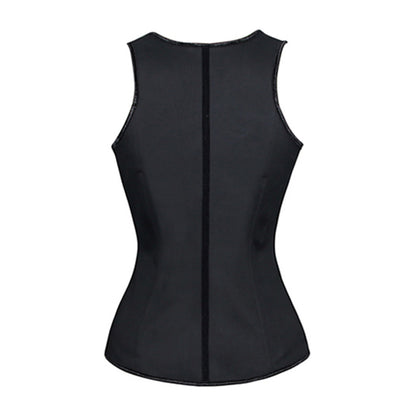 Black Vest Charmian Latex Waist Training Corset