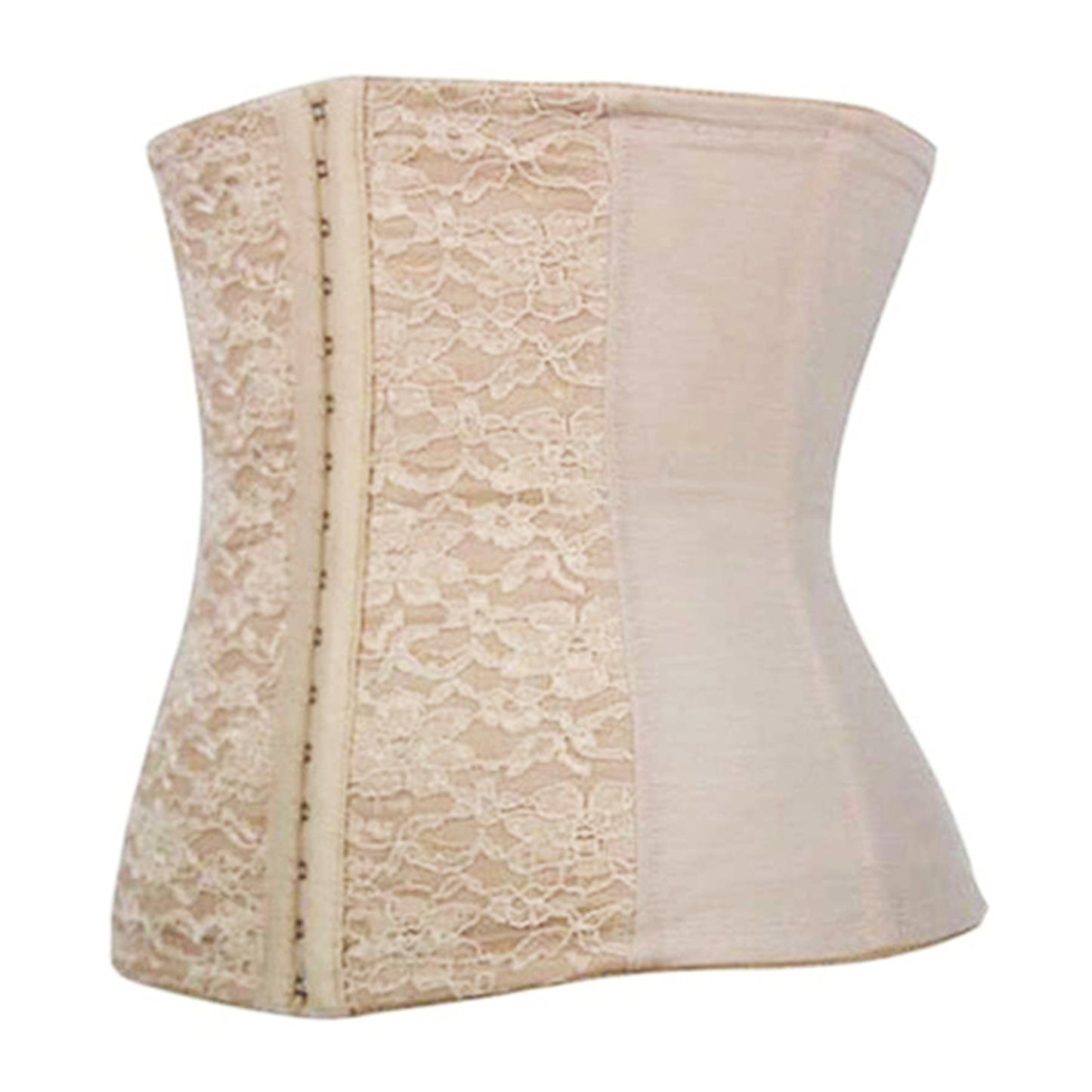 Flora Beige Lace Waist Training Corset