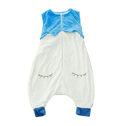 Cartoon Sleeveless Blanket Sleeper