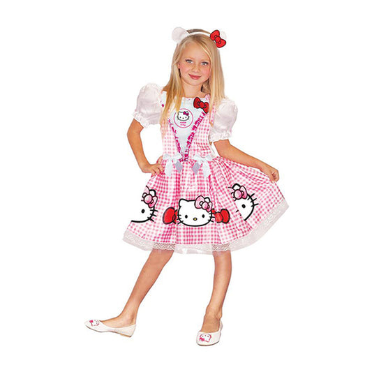 Hello Kitty Pink Checkered Dress