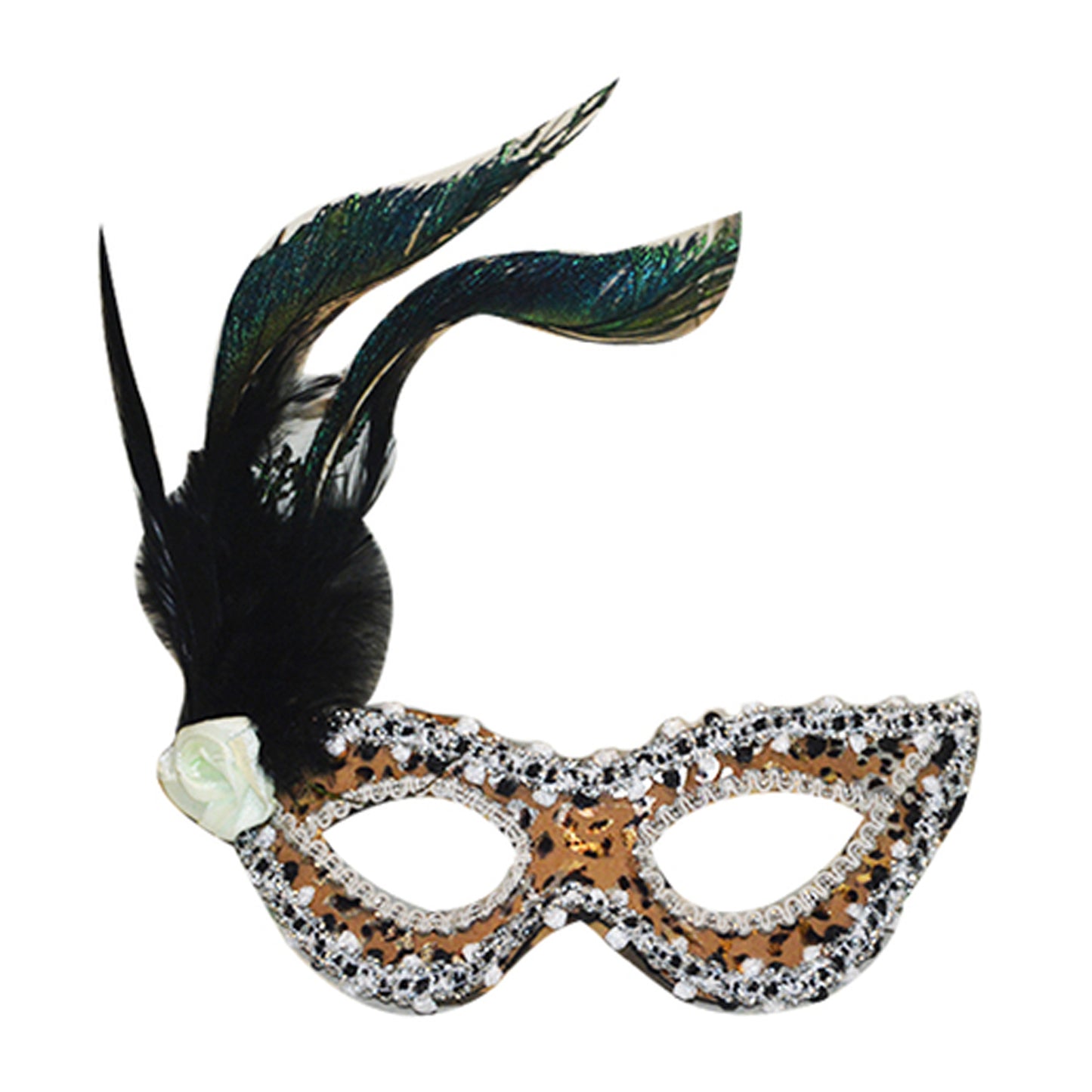 Feathers Masquerade Mask