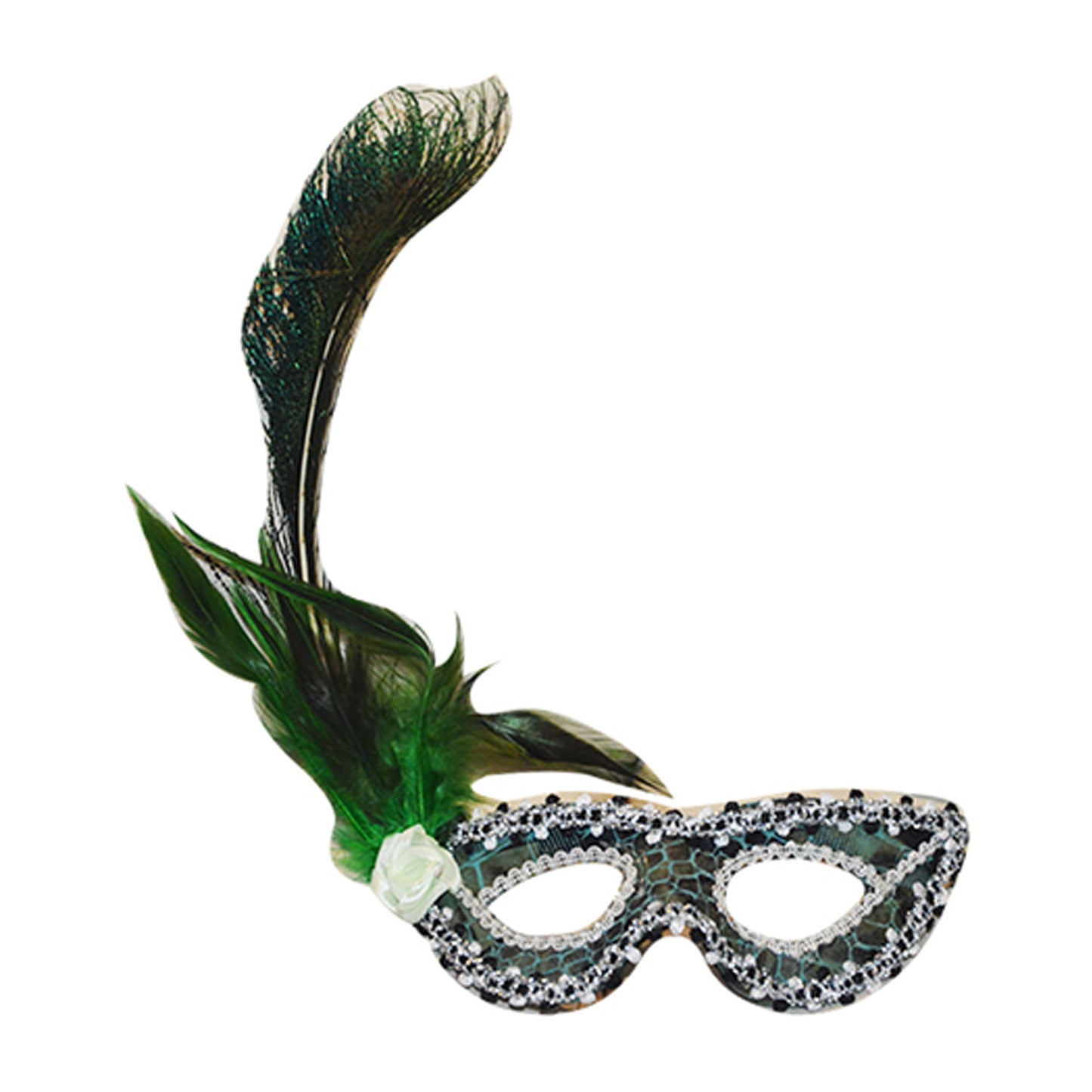 Feathers Masquerade Mask