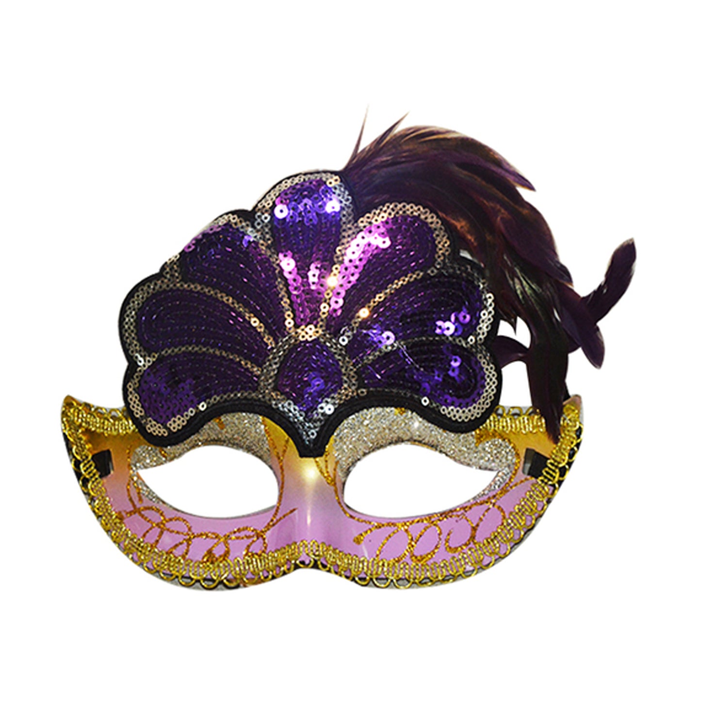 Fan Masquerade Mask