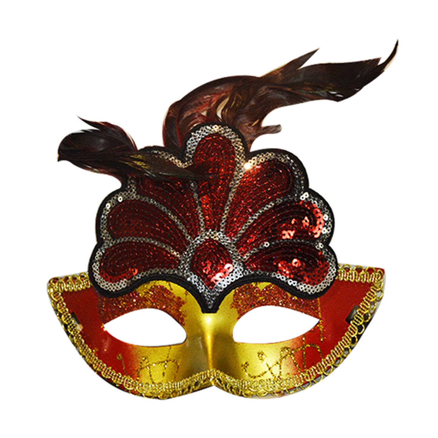 Fan Masquerade Mask