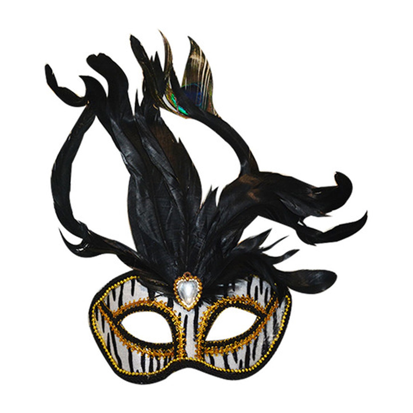 Animal Print Masquerade Mask