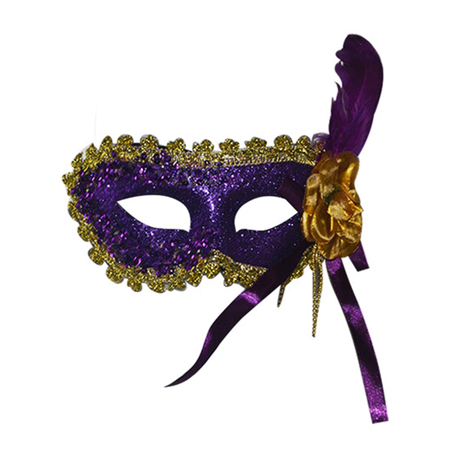 Feathered Masquerade Mask