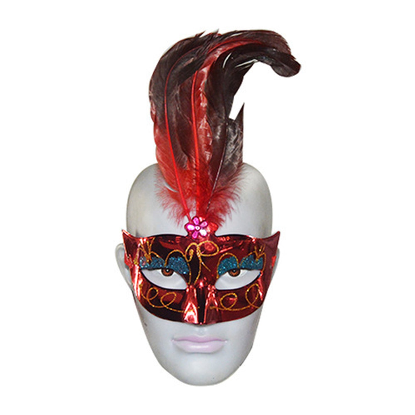 Masquerade Feather Mask