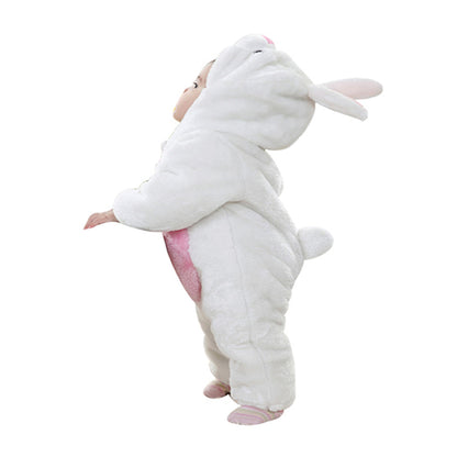 White Rabbit Hooded Jumpsuit